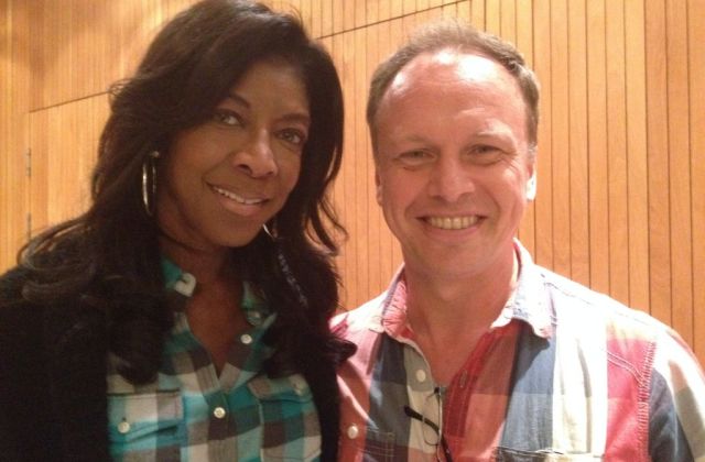 Jeff Lardner with Natalie Cole