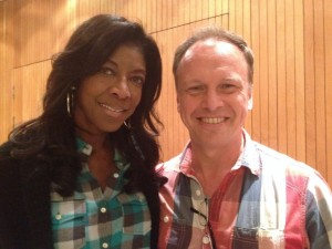 with Natalie Cole