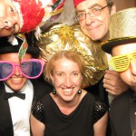 Simply Swing Band squeezed into a Photo Booth