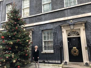 Sandra Lambert at Downing St.